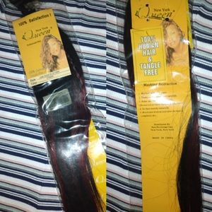 100% human hair/weave